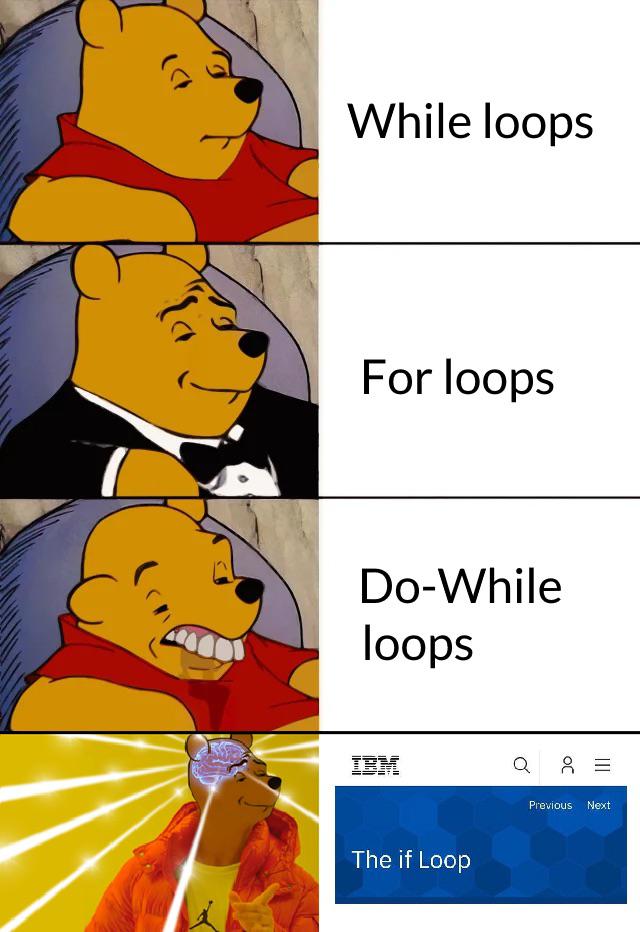 Loops… | loops-memes, for loop-memes, oop-memes | ProgrammerHumor.io