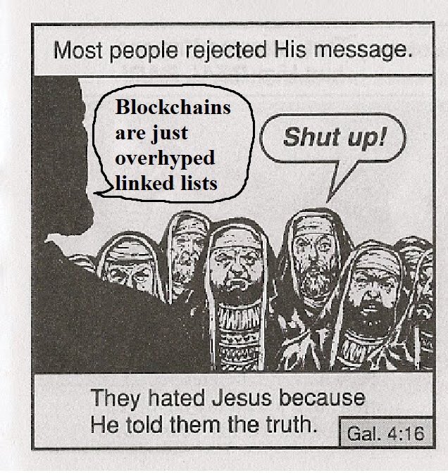 Blockchain reality | loc-memes, lock-memes, blockchain-memes | ProgrammerHumor.io