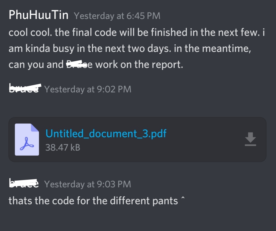 My teammate sent me his code as a pdf file. | code-memes, pdf-memes | ProgrammerHumor.io