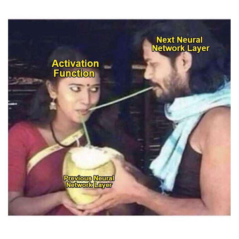 The activation function is all fired up! | function-memes | ProgrammerHumor.io