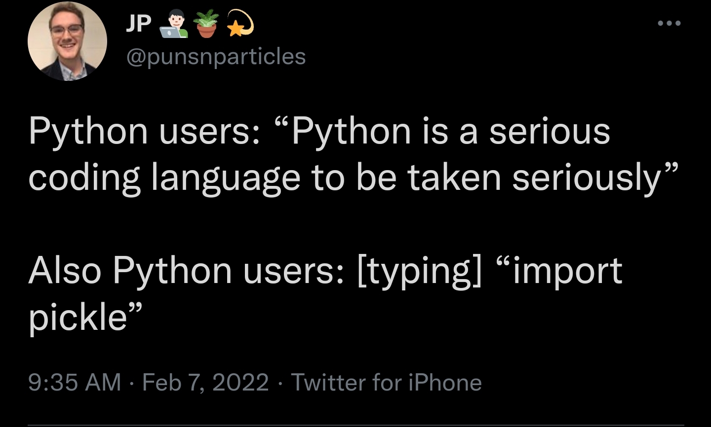 import fuzzywuzzy | coding-memes, python-memes, iphone-memes, twitter-memes, language-memes | ProgrammerHumor.io