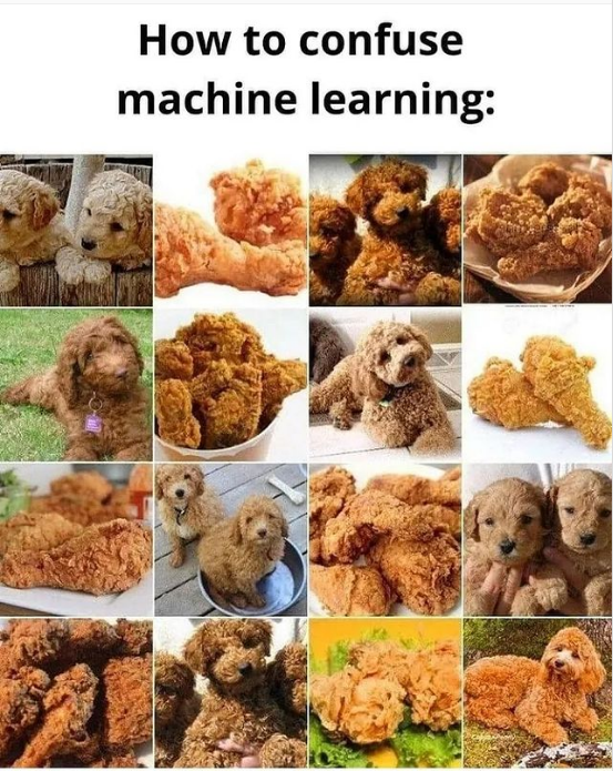 Let's confuse machine learning :) | machine learning-memes, machine-memes, mac-memes | ProgrammerHumor.io