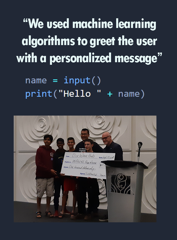 We used *coding* and *algorithms* to develop a groundbreaking AI | coding-memes, machine learning-memes, machine-memes, algorithm-memes, algorithms-memes, mac-memes | ProgrammerHumor.io