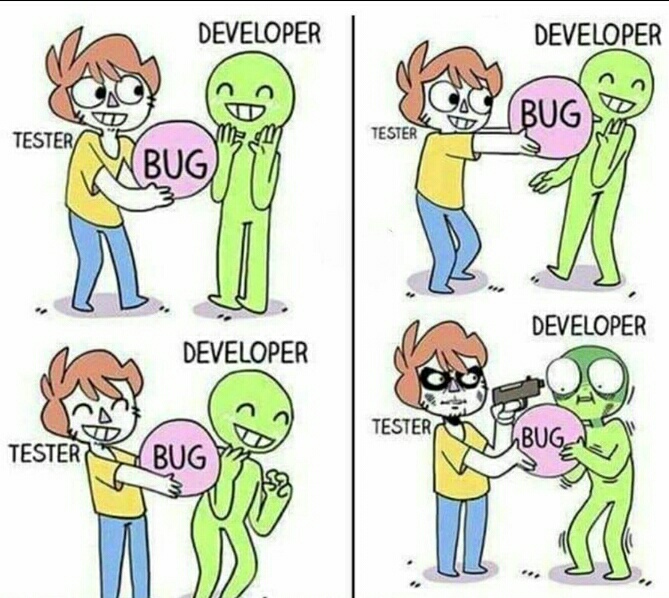 Tester & Developer ... | developer-memes, test-memes | ProgrammerHumor.io