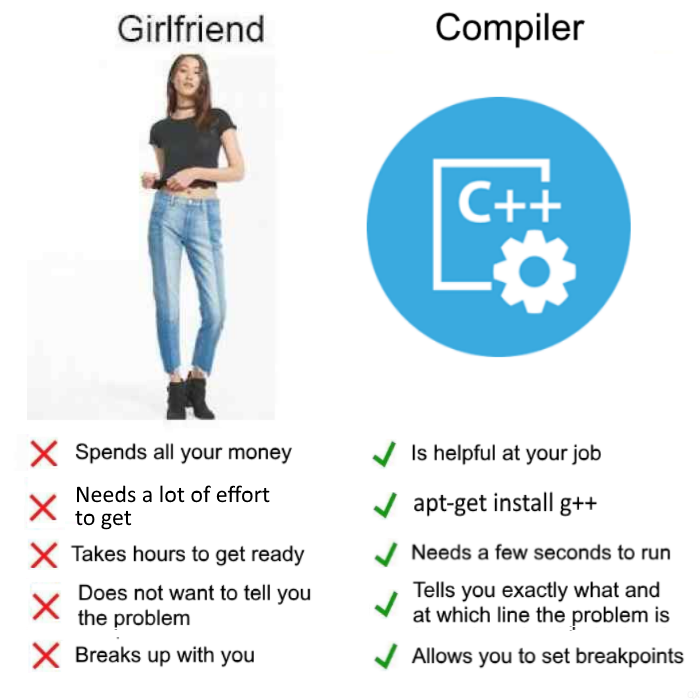 You have the choice | compiler-memes | ProgrammerHumor.io