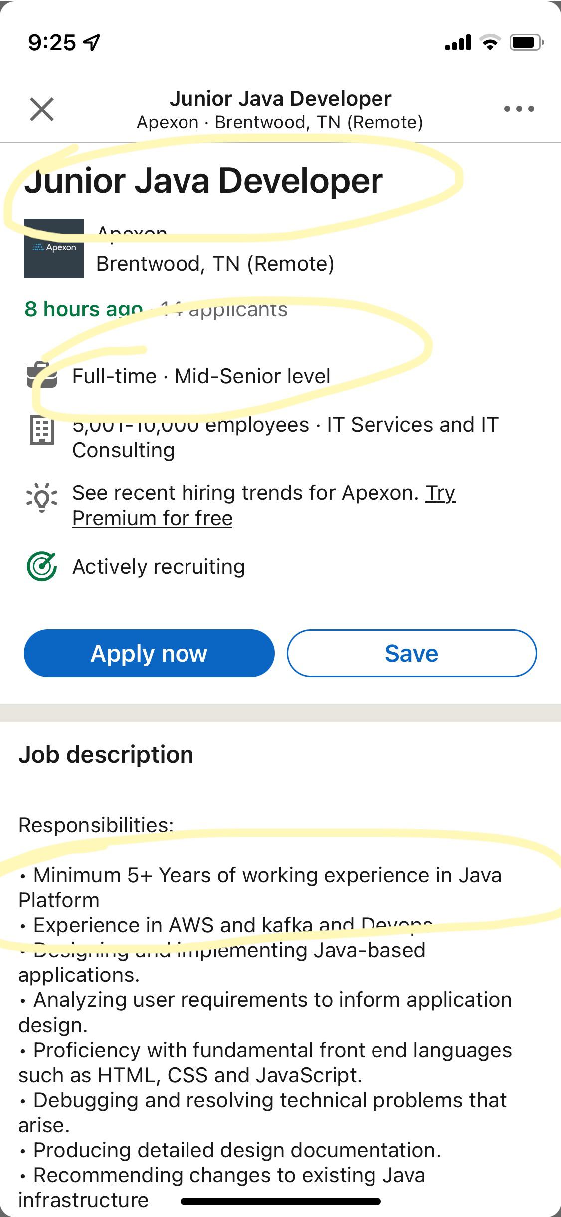 “Junior” = 5+ years of experience, ya peasants | developer-memes, html-memes, css-memes, javascript-memes, tech-memes, java-memes, design-memes, aws-memes, try-memes, debugging-memes, front end-memes, bug-memes, requirements-memes, perl-memes, debug-memes, recruit-memes, kafka-memes, IT-memes, ML-memes, documentation-memes, language-memes, cs-memes | ProgrammerHumor.io