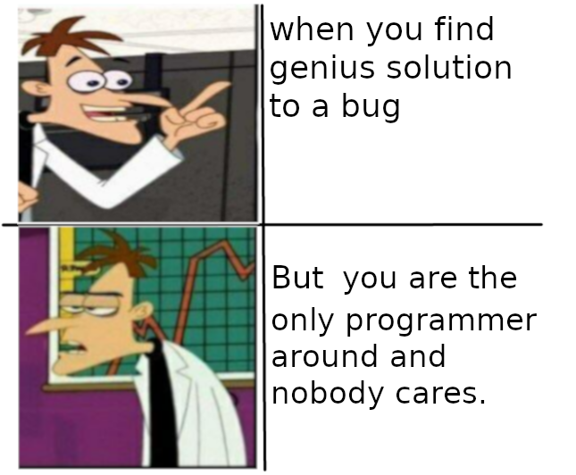 *Sad clicking noises intensify* | programmer-memes, program-memes, bug-memes, cli-memes | ProgrammerHumor.io