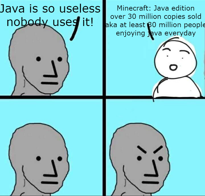 it's one of the best games every made | java-memes, minecraft-memes | ProgrammerHumor.io