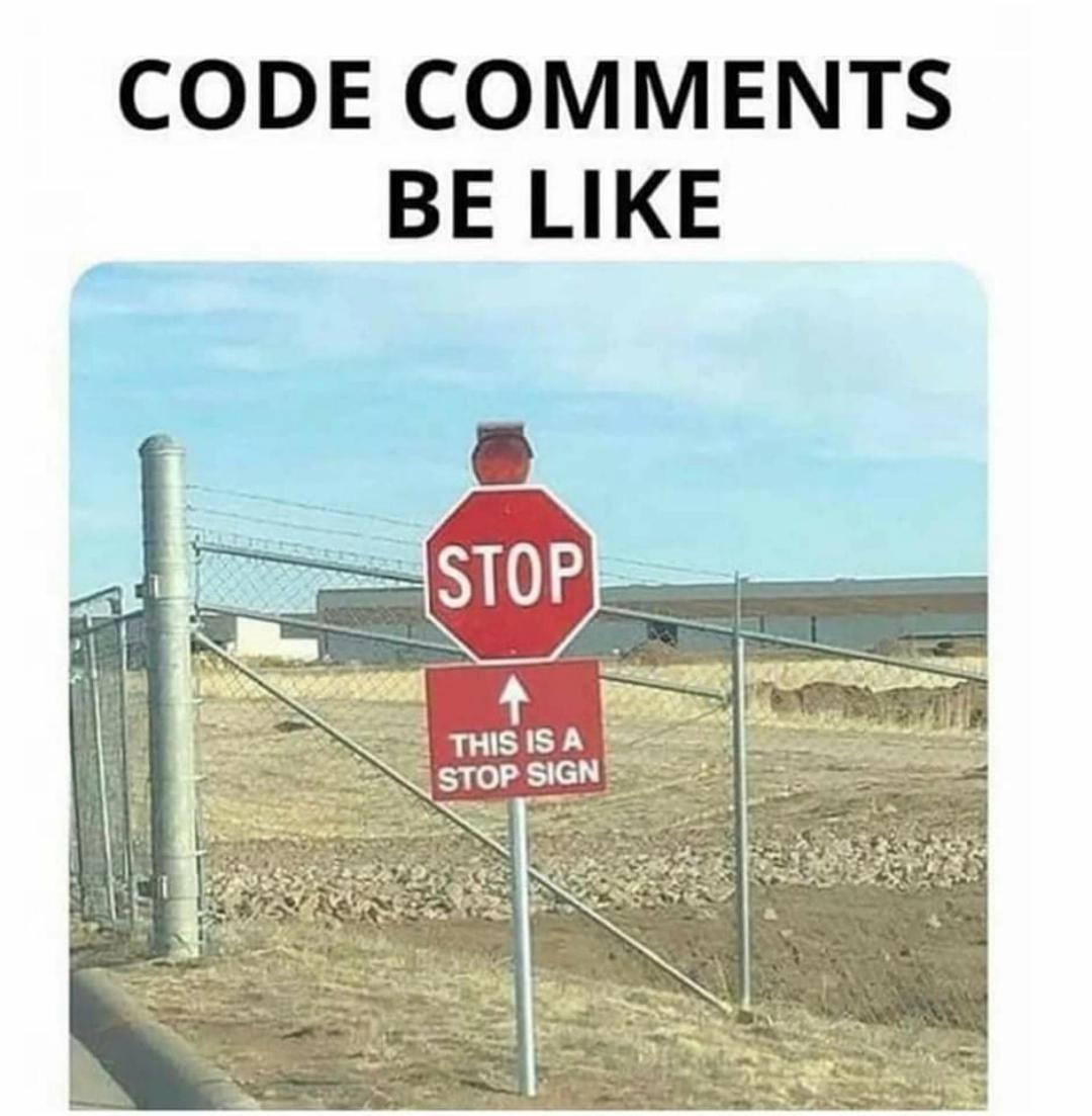 legit | code-memes, git-memes, comment-memes | ProgrammerHumor.io