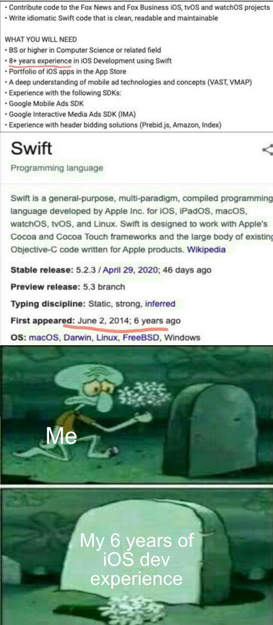 I tried so hard and got so far but in the end it doesn't even matter | programming-memes, code-memes, computer-memes, tech-memes, computer science-memes, development-memes, linux-memes, design-memes, ux-memes, program-memes, google-memes, amazon-memes, apple-memes, ios-memes, swift-memes, windows-memes, macos-memes, object-memes, cocoa-memes, release-memes, IT-memes, mac-memes, ipad-memes, header-memes, language-memes, vm-memes, framework-memes, product-memes, programming language-memes | ProgrammerHumor.io