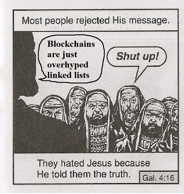 Blockchain is the future | loc-memes, lock-memes, blockchain-memes | ProgrammerHumor.io