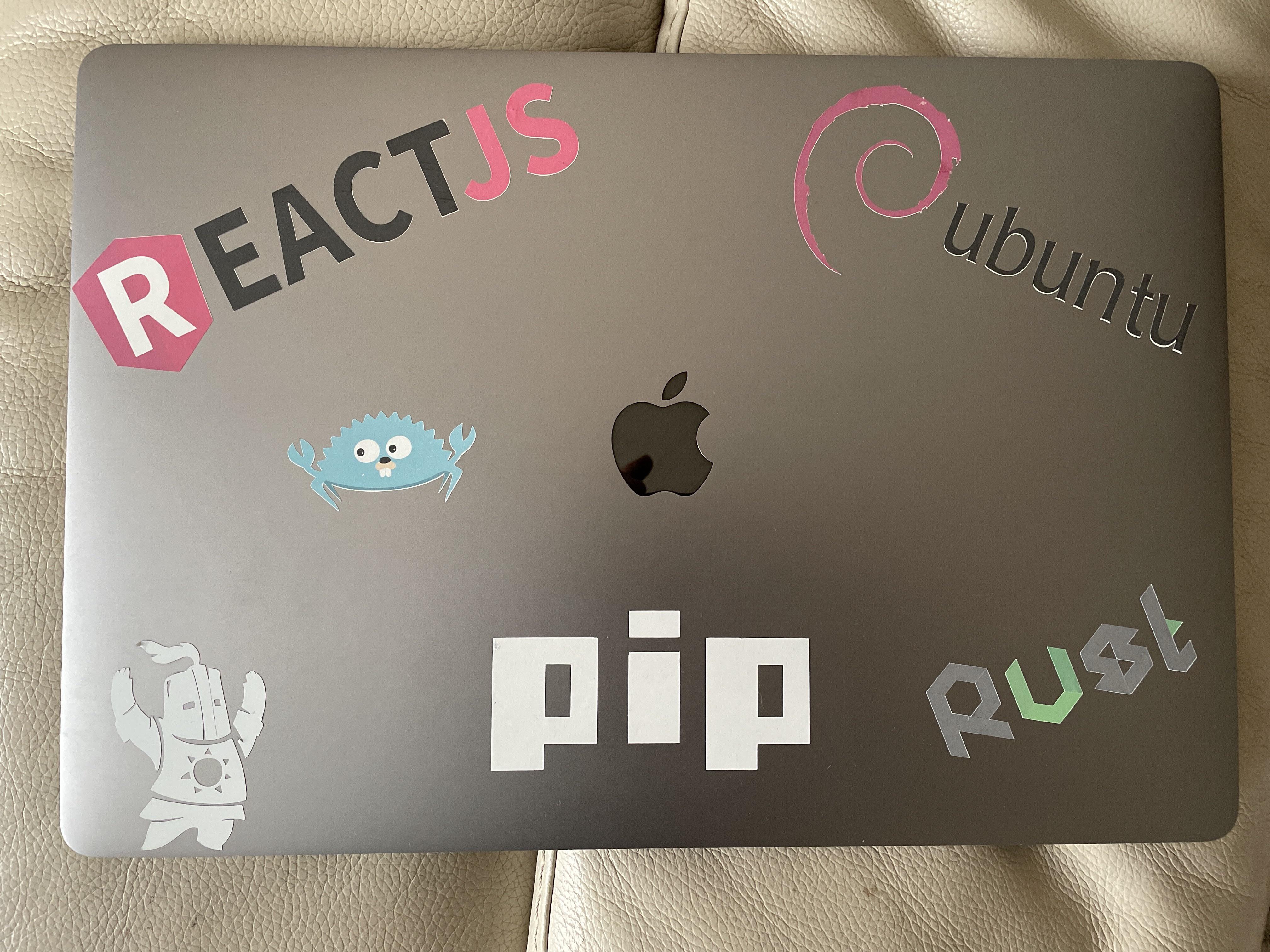 My lovely wife made me some misbranded stickers. It’s as beautiful as it is cursed. | IT-memes | ProgrammerHumor.io