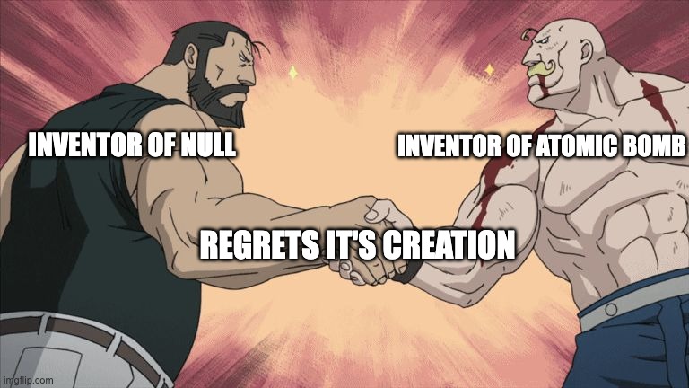 Have null checks everywhere just to be safe | ProgrammerHumor.io