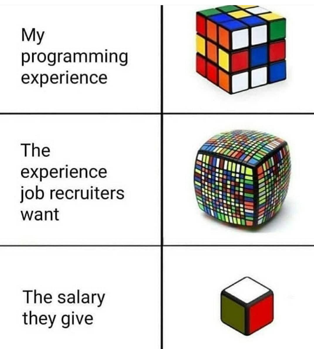 Bitter Truth! | programming-memes, program-memes, recruiters-memes, recruit-memes | ProgrammerHumor.io