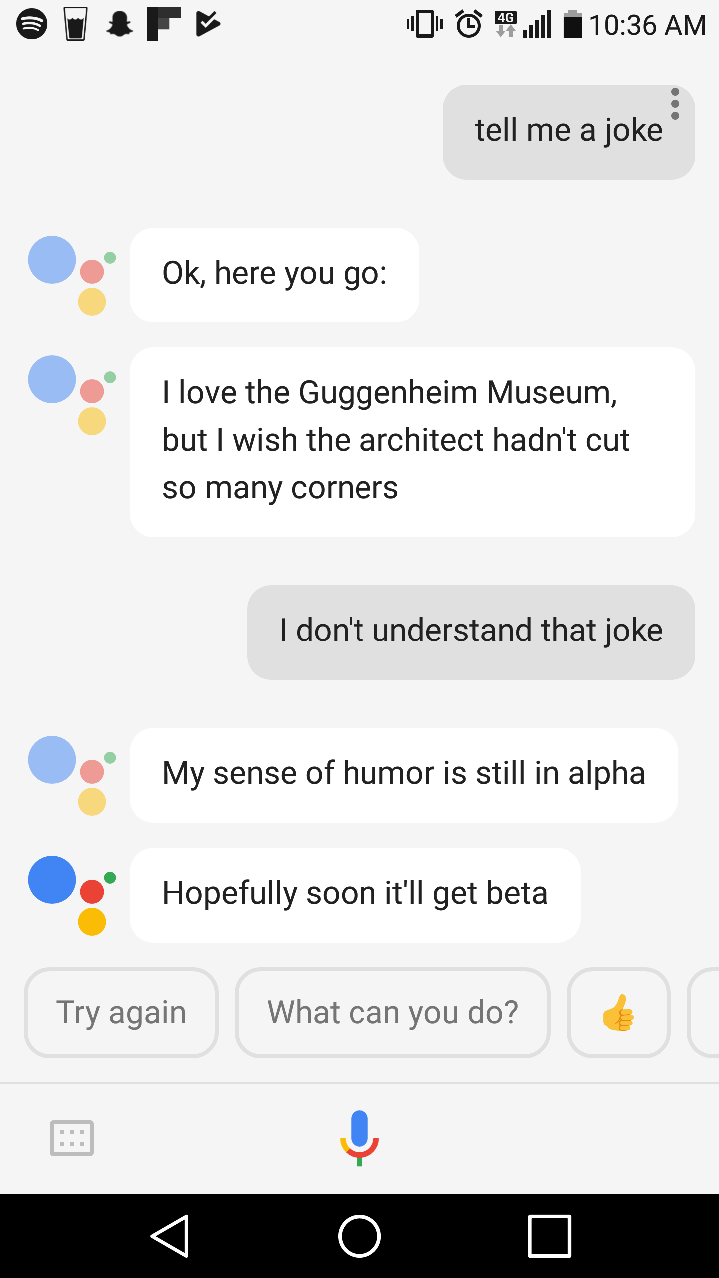 Google Assistant's sense of humor | google-memes, try-memes | ProgrammerHumor.io