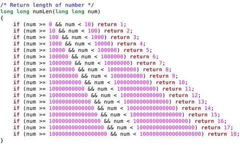 How to find the length of a number | IT-memes | ProgrammerHumor.io