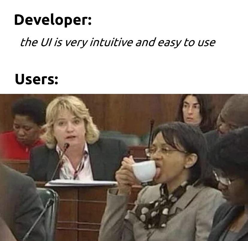 Me making any ui | developer-memes | ProgrammerHumor.io