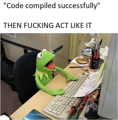 It doesn't work, it doesn't work, why doesn't it work? | code-memes, IT-memes | ProgrammerHumor.io