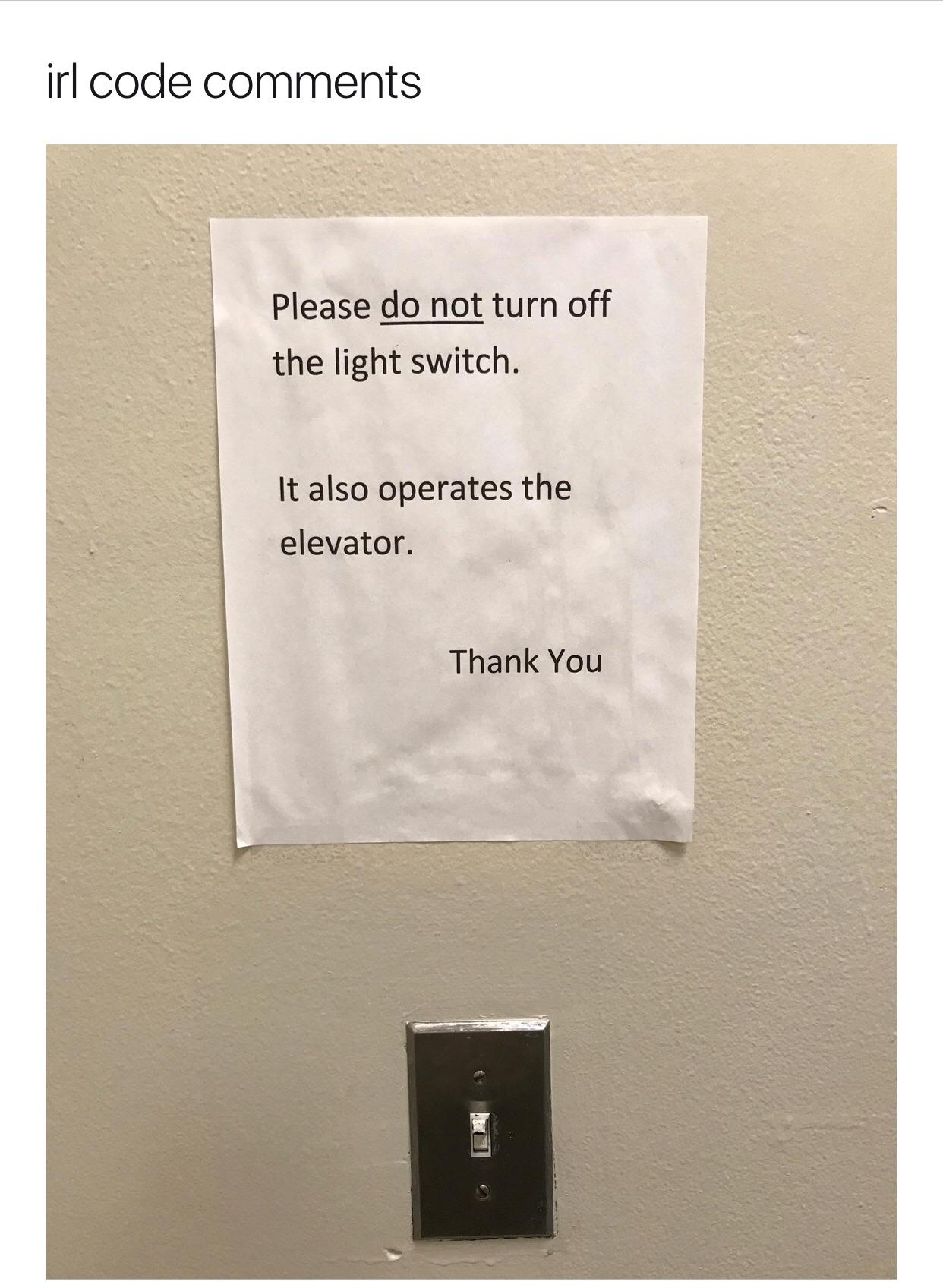 Irl code comments | code-memes, IT-memes, comment-memes | ProgrammerHumor.io