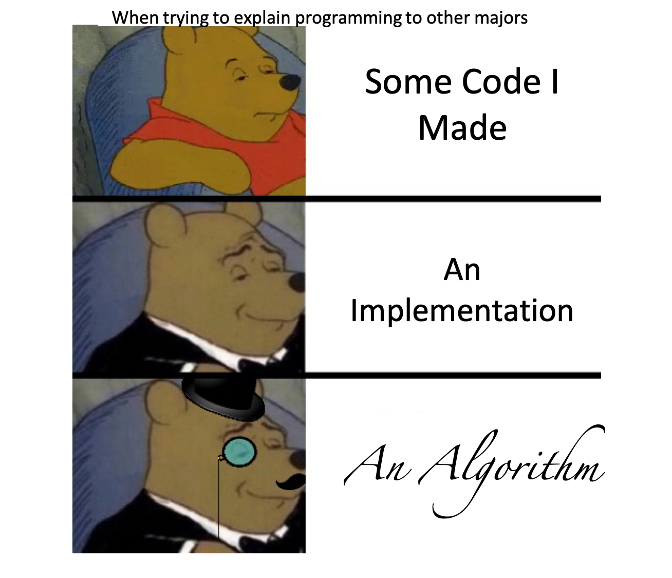 Explaining code to other majors | programming-memes, code-memes, program-memes, try-memes | ProgrammerHumor.io