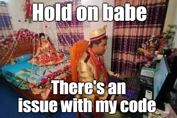 someone just raised an issue | ProgrammerHumor.io