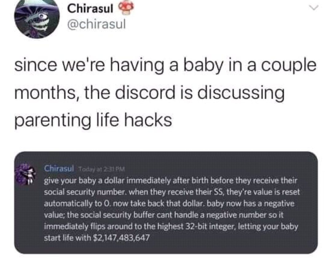 Rich baby less goo | discord-memes | ProgrammerHumor.io