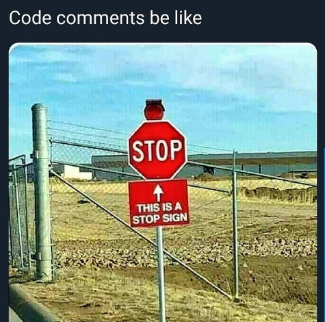 MY Code comments be like | code-memes, comment-memes | ProgrammerHumor.io