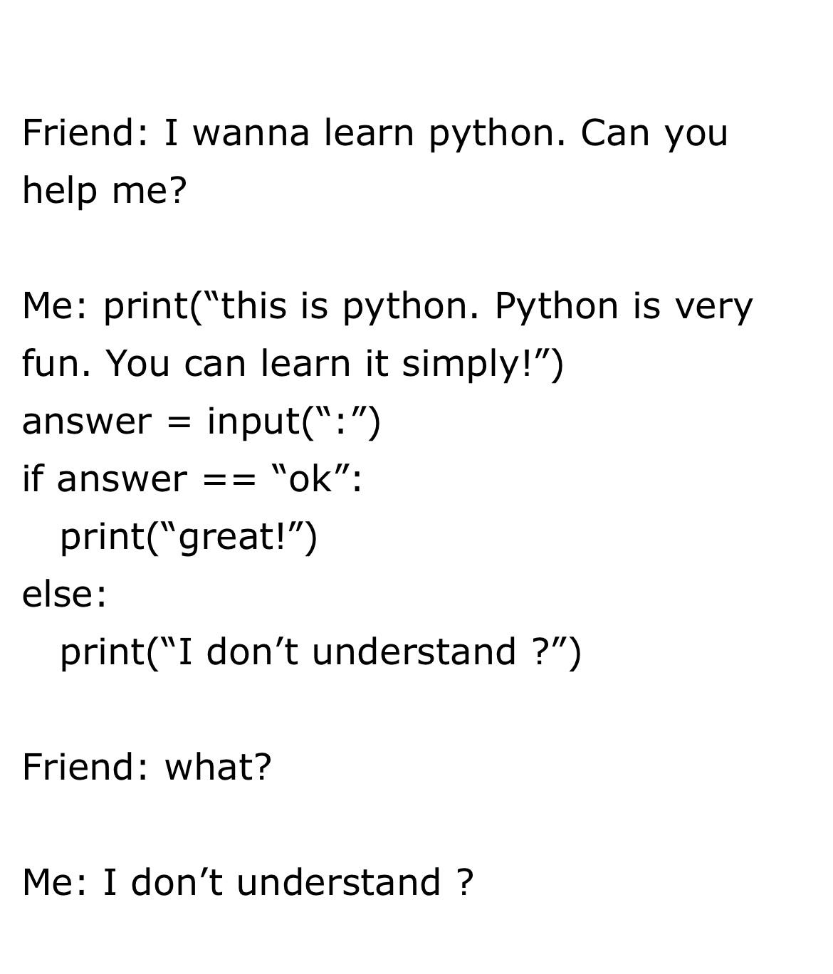 Learning python | python-memes, IT-memes | ProgrammerHumor.io