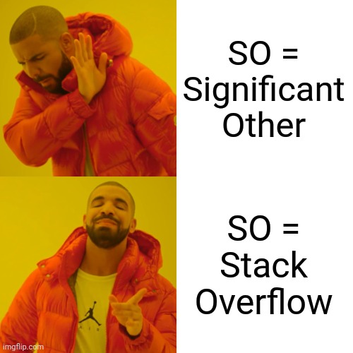 : ^) | stack-memes, overflow-memes | ProgrammerHumor.io