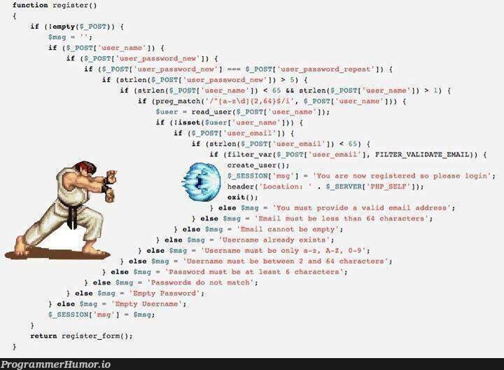 HADOUKEN! | server-memes, loc-memes, password-memes, function-memes, date-memes, email-memes, session-memes, rds-memes, ide-memes | ProgrammerHumor.io