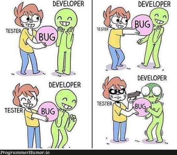 all of us hate debugging | developer-memes, debugging-memes, bug-memes, debug-memes | ProgrammerHumor.io