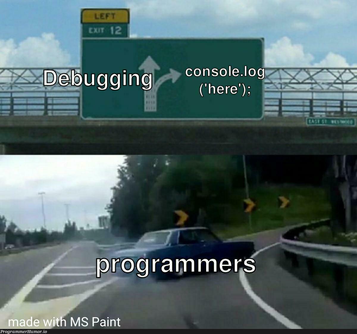 Console goe BRRRRR | console-memes | ProgrammerHumor.io