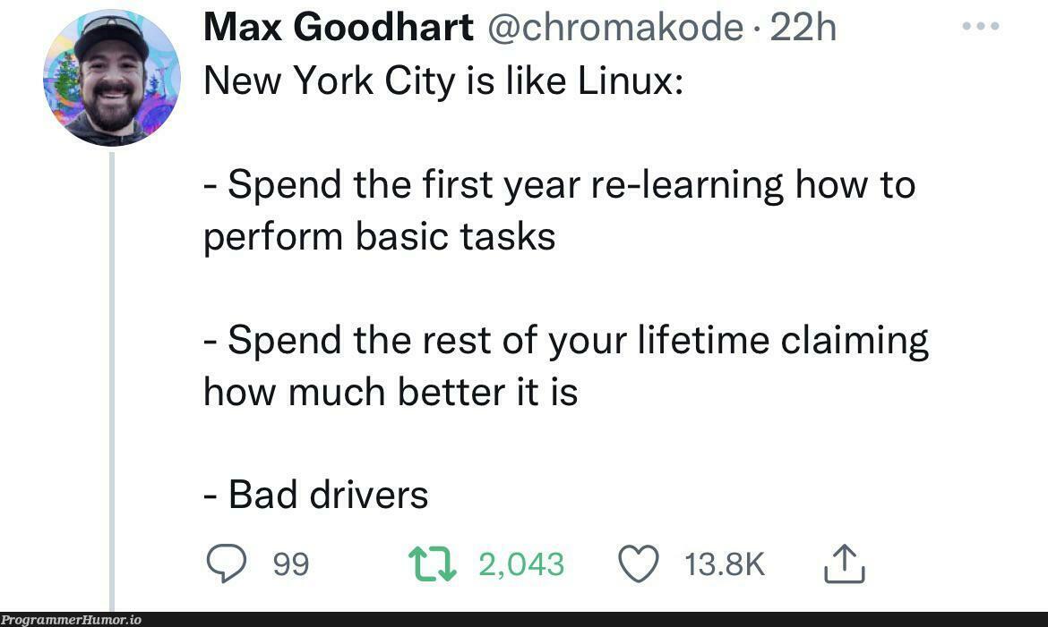 It’s true | linux-memes, ux-memes, rest-memes, IT-memes | ProgrammerHumor.io