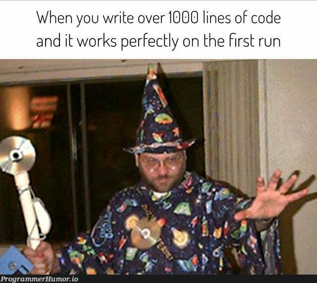 Sorcerer Supreme | code-memes, lines of code-memes, IT-memes | ProgrammerHumor.io