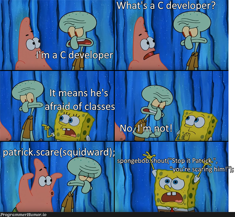 Damn it, Patrick! | mac-memes | ProgrammerHumor.io