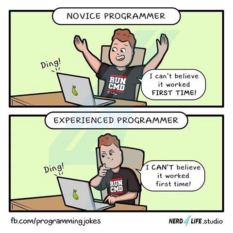 Novice programmer vs Experienced programmer | programming-memes, programmer-memes, program-memes | ProgrammerHumor.io