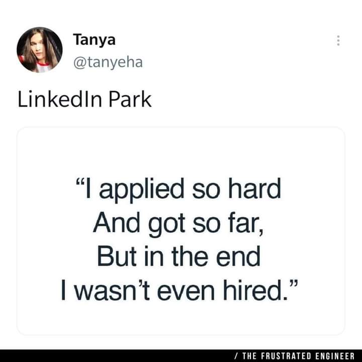 Lincoln park LinkedIn version | engineer-memes, version-memes, linkedin-memes | ProgrammerHumor.io