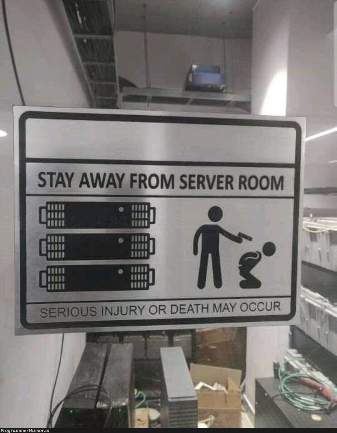 Stay Away! | server-memes | ProgrammerHumor.io