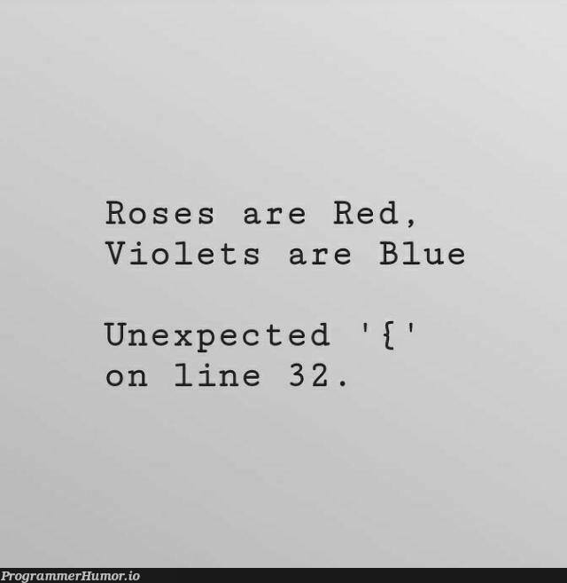 Poetry never gets old. | try-memes | ProgrammerHumor.io