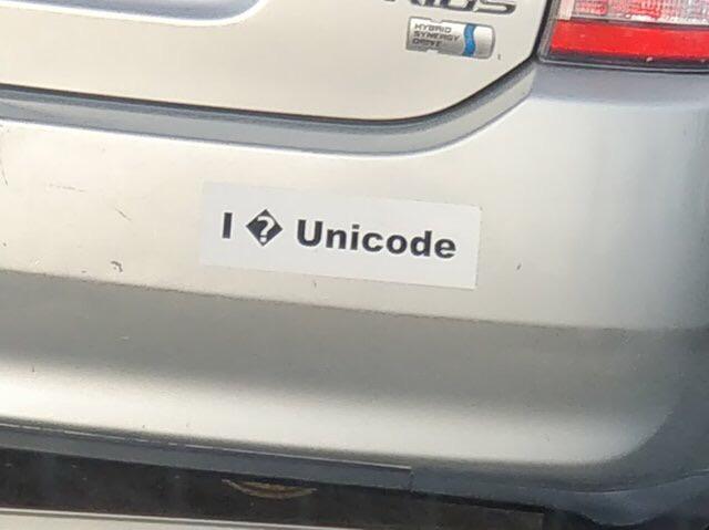 Unicode | code-memes, unicode-memes | ProgrammerHumor.io