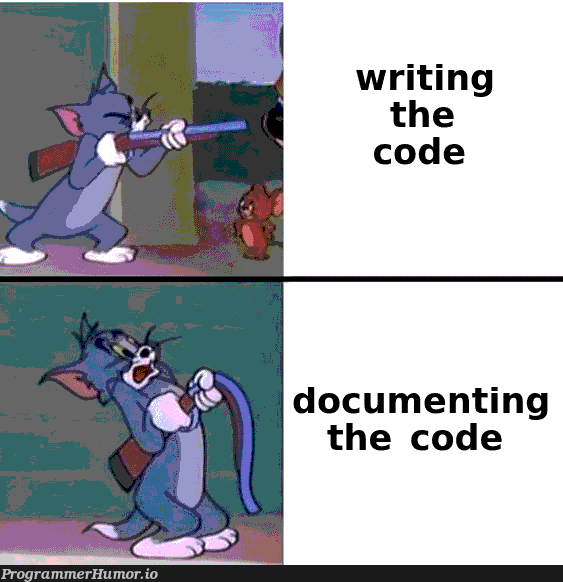 Talk is cheap. Documenting is even cheaper! | code-memes | ProgrammerHumor.io