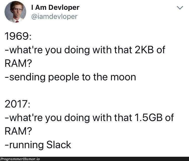 Transistors aren't getting any smaller laddies | slack-memes | ProgrammerHumor.io