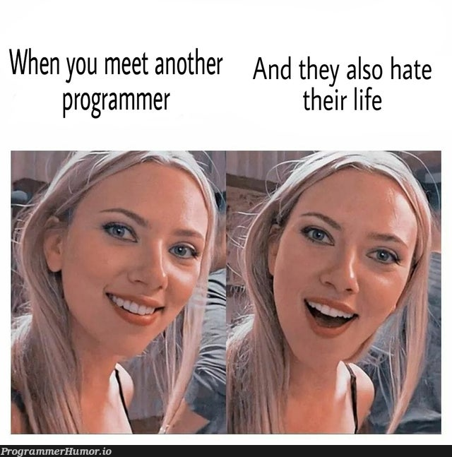 Programmer == Programmer | programmer-memes, program-memes | ProgrammerHumor.io