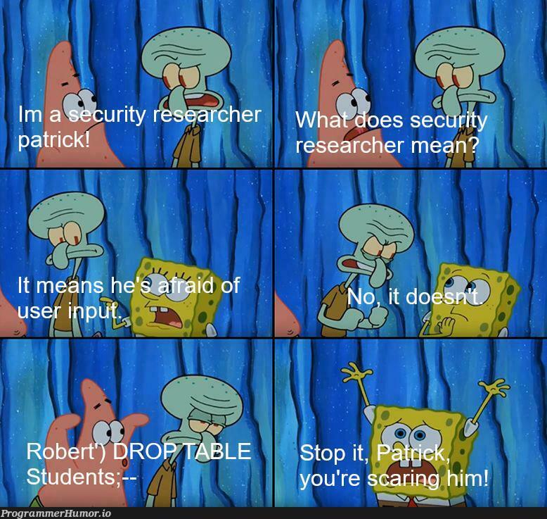 God damn Patrick, you destroyed production! | url-memes, search-memes, production-memes, product-memes | ProgrammerHumor.io