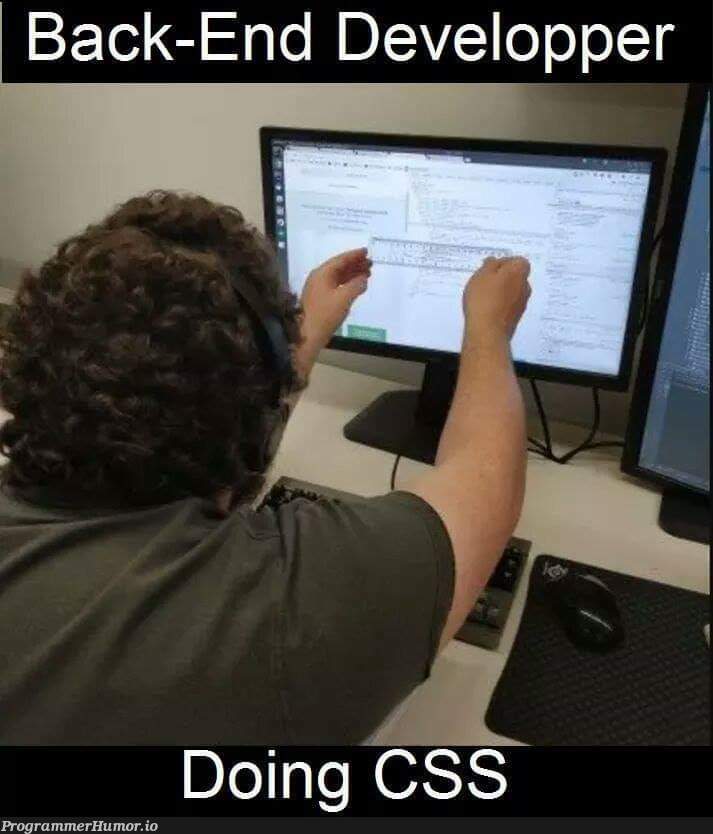 Because logic! | css-memes, back-end-memes, cs-memes | ProgrammerHumor.io