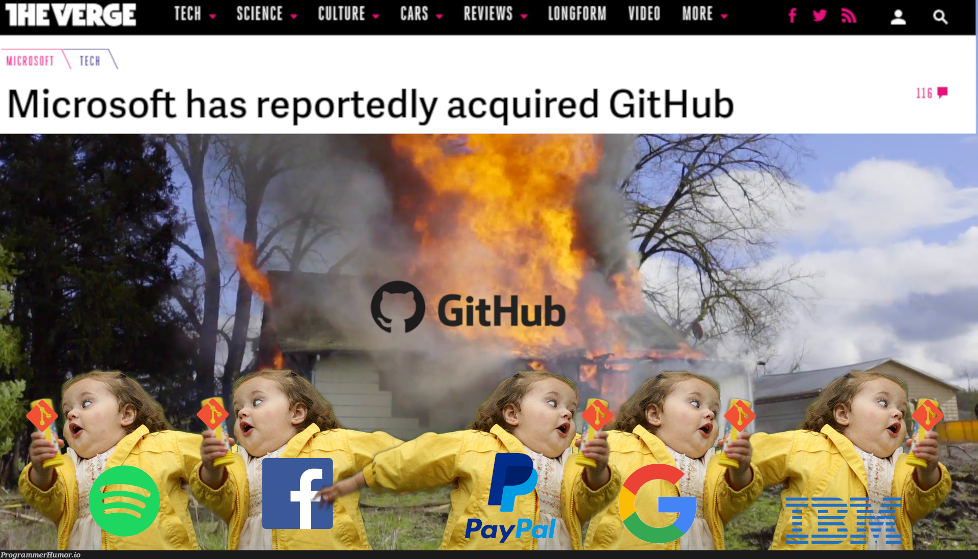 This week on GitHub | git-memes, github-memes, ML-memes | ProgrammerHumor.io