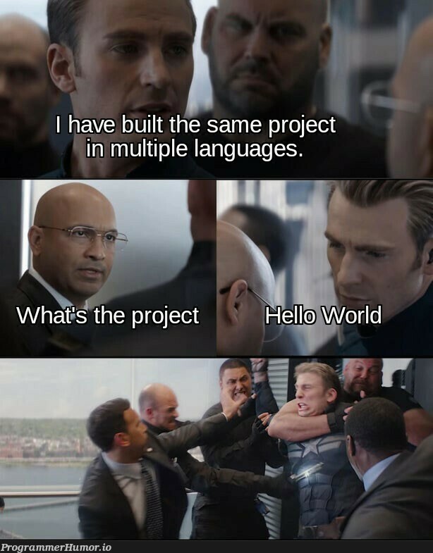 They're all on GitHub | git-memes, github-memes, language-memes | ProgrammerHumor.io