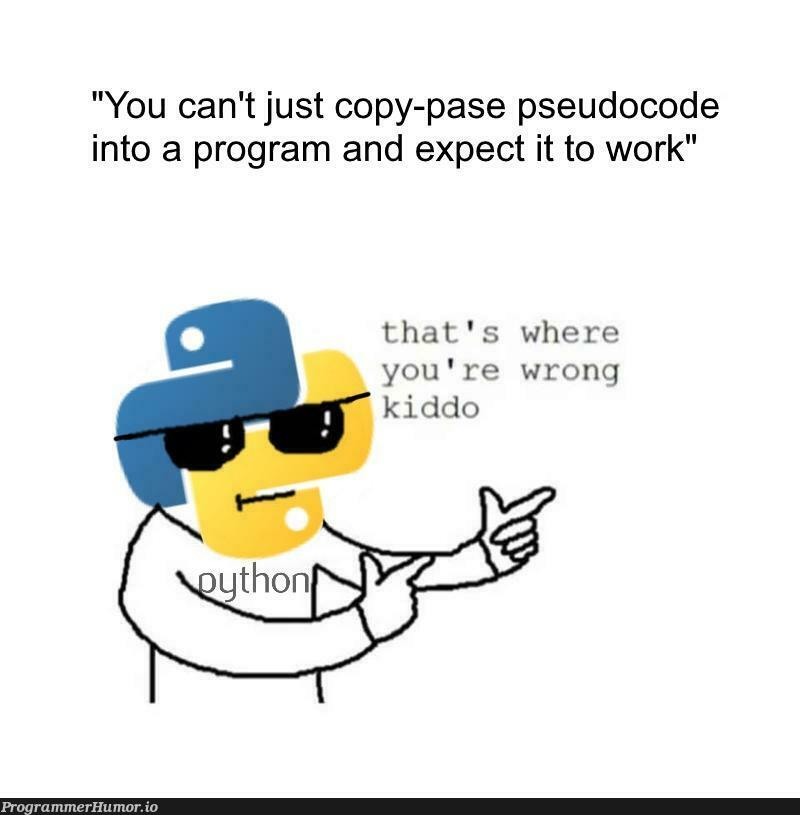 What's the point in declaring the data type of a variable anyway? | code-memes, program-memes, data-memes, IT-memes, Pseudocode-memes | ProgrammerHumor.io