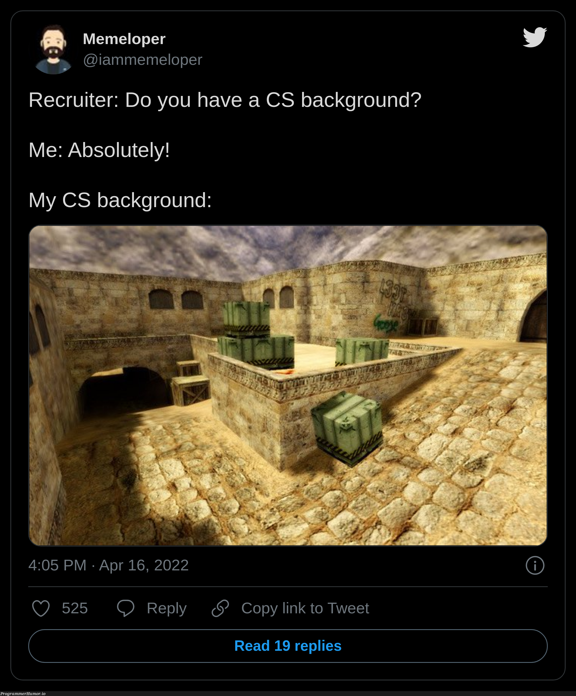 Bomb has been planted. | recruit-memes, cs-memes | ProgrammerHumor.io