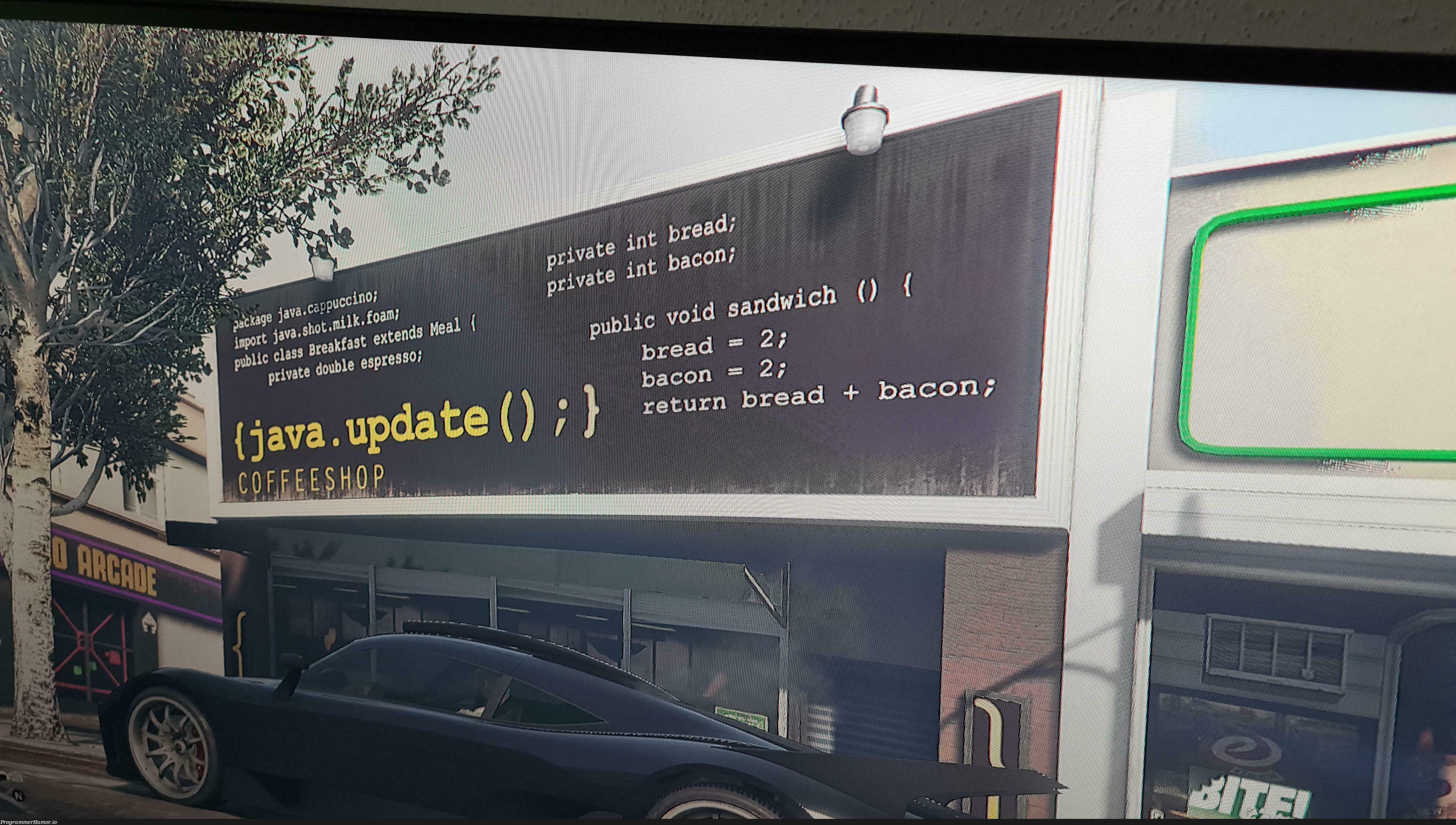 Just found this in GTA online | ProgrammerHumor.io